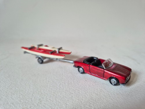Majorette peugeot 204 remorque - peugeot,