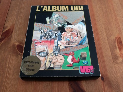Album ubi jeux amstrad - jeux, cpc