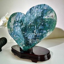 24.64LB Natural Water Grass Agate Crystal Products Love Polishing Decoration