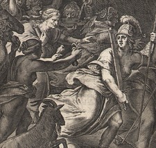 1733 Gravure Emblême La vertu