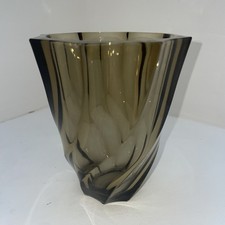Vase Verre Cristal Fumé