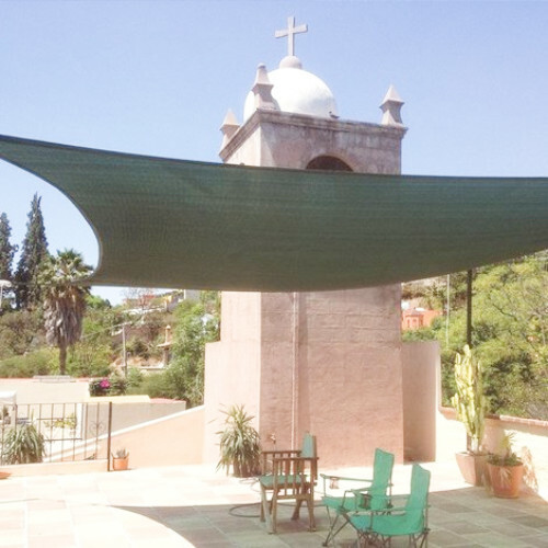Tente voile carrée solaire - voile,