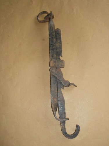 Ancienne crémaillière - ancienne, de