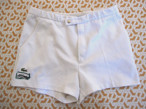 Short lacoste blanc devanlay - lacoste,