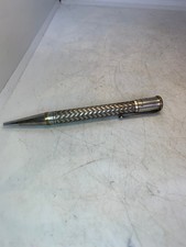 ANCIEN STYLO PORTE MINE DE MARQUE JIF FRANCE EN METAL ARGENTE N°76