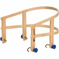 Dossier de luge en bois