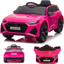 Audi RS6 Véhicule Auto Enfants Voiture Électrique Enfants Jouet Rose / Rose