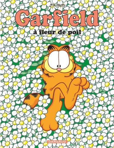 Garfield tome a fleur - a,