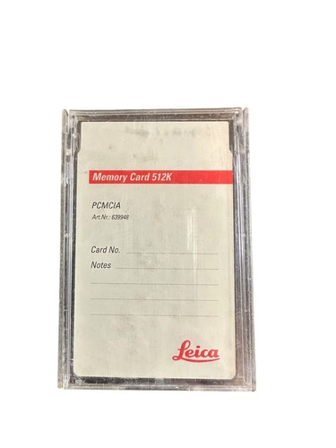 Leica pcmcia memory flash - memory,