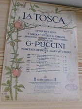 ' LA TOSCA 112396 de G.PUCCINI