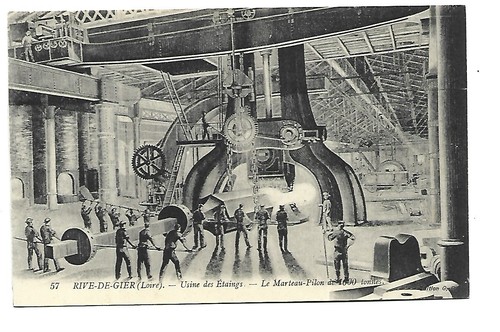 Rive gier usine des - usine,