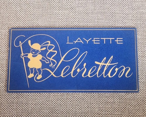 Plaque publicitaire layette - publicitaire,