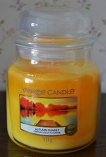 Yankee Candle AUTUMN SUNSET, Woodland Road Trip Collection, 411 g