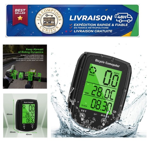 Compteur vélo uraqt - uraqt, lcd
