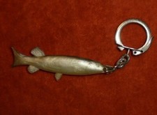 Very Pretty Very Soft Pike Fish 65mm Long NO Fish Lure Keychain