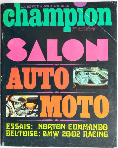 Champion 1968 bmw - 1968, 2002
