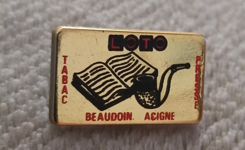 Pins loto tabac presse - , pipe
