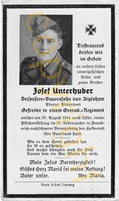 STERBEBILD SOLDAT  ALLEMAND