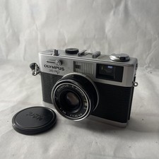 Olympus 35 RC 35mm Rangefinder Film Camera W/ 42mm E. Zuiko F2.8 Lens - Works ! 