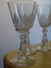 VAL ST LAMBERT 4 ANTIQUE