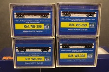 REE HO, wagon plat a bogies