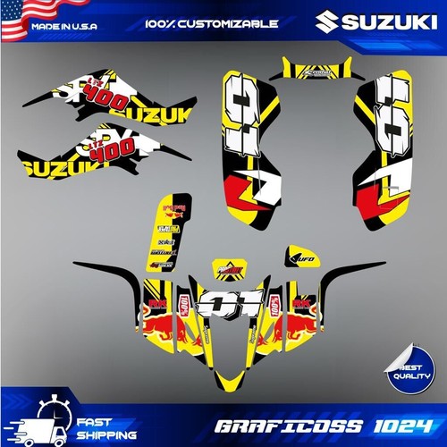 Suzuki ltz 400 wrap graphics - ltz,