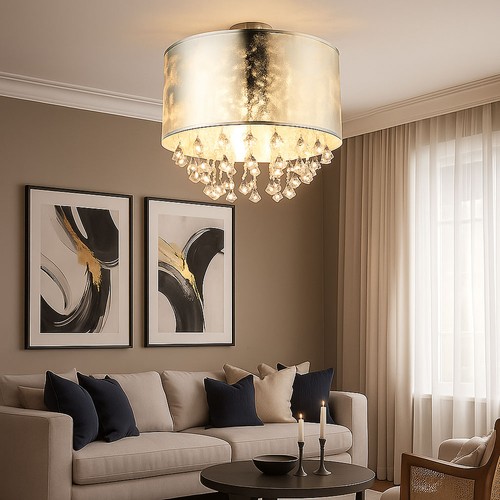 Lampe salon lustre - salon,