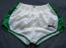 NOUVEAU short Puma Nylon Sprinter brillant vintage racer rétro gay running an...