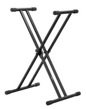 Support Pour Clavier Piano Synthétiseur Professionnel Pied Double Barres X
