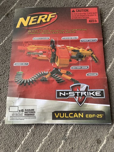 Nerf stike vulcan - nerf,
