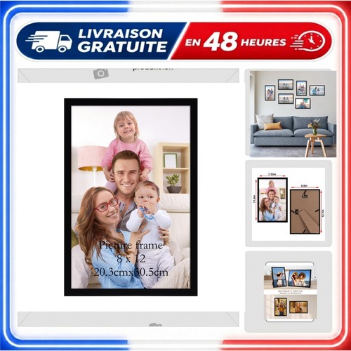 Cadre photo noir 20x30 - , cm