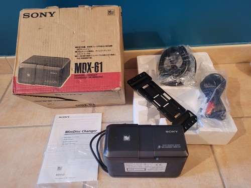 Sony mdx mini disc - sony,