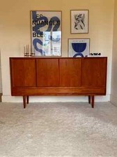 Enfilade scandinave vintage en teck années 1960 longueur 220 cm