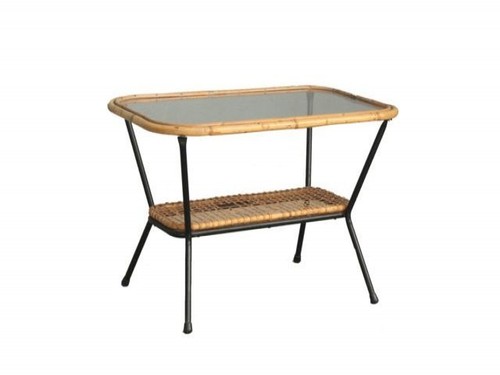 Table thé osier - table,