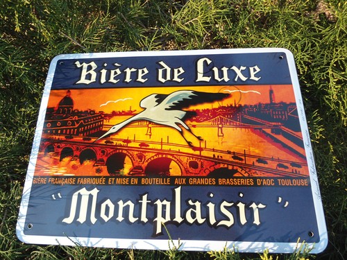 Plaque emaillee publicitaire - emaillee,