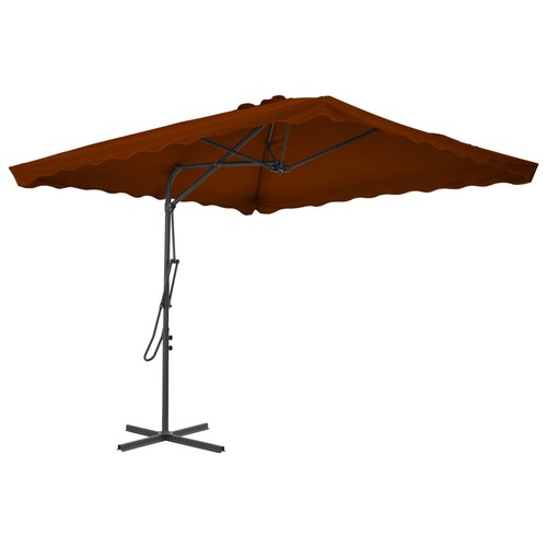 Parasol extérieur avec - parasol, mât