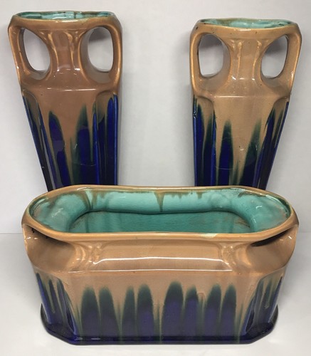 Rare fireplace set - , signed