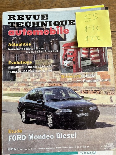 Revue technique ford - revue,