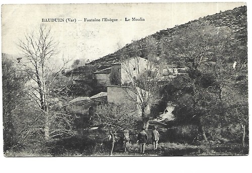 Bauduen fontaine l - bauduen,