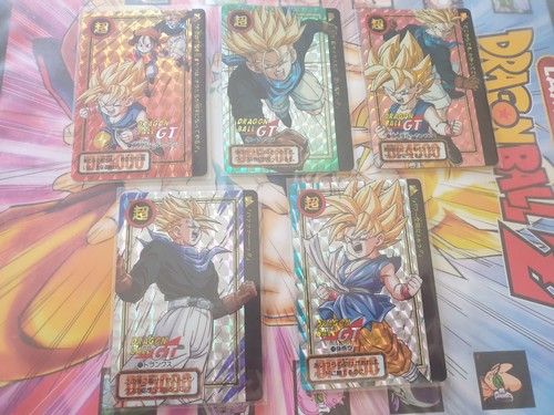 Cartes dragon ball mint dbz - cartes, z