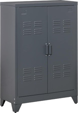 Armoire De Rangement Métal Garde-Robe Caisson De Dossier Armoire Bureau Sur Pied