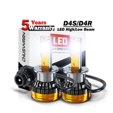 2pcs D4S D4R LED Headlight Kit Bulbs 80000LM 6500K White HID Conversion Lamps