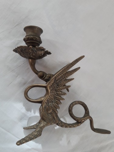 Bougeoir dragon - bougeoir, au