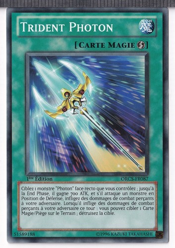 Trident photon 1ère - trident, Édition
