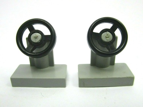 Lego oldgray steering - x2,