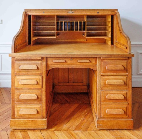 Bureau américain ancien - bureau, à