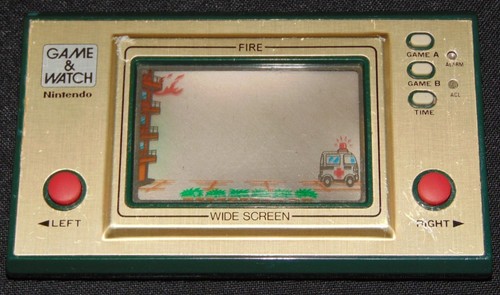 Fire nintendo game - watch, /