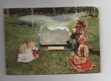 VINTAGE TEDDY BEAR TEDDY BEAR MUSICAL SCHOOL POUET.