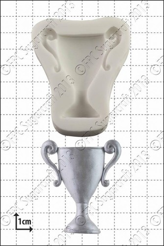 Moule silicone trophée - silicone,