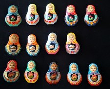 Charmante broche Matriochka -